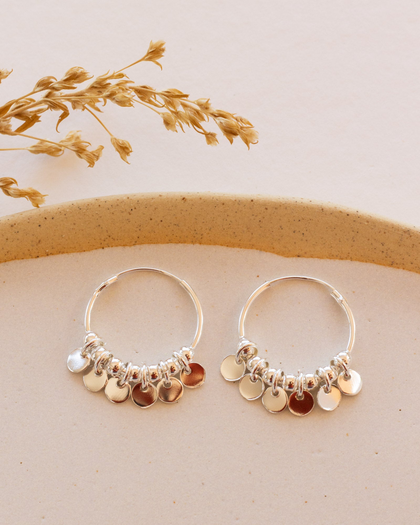 Pendientes Juno 18mm