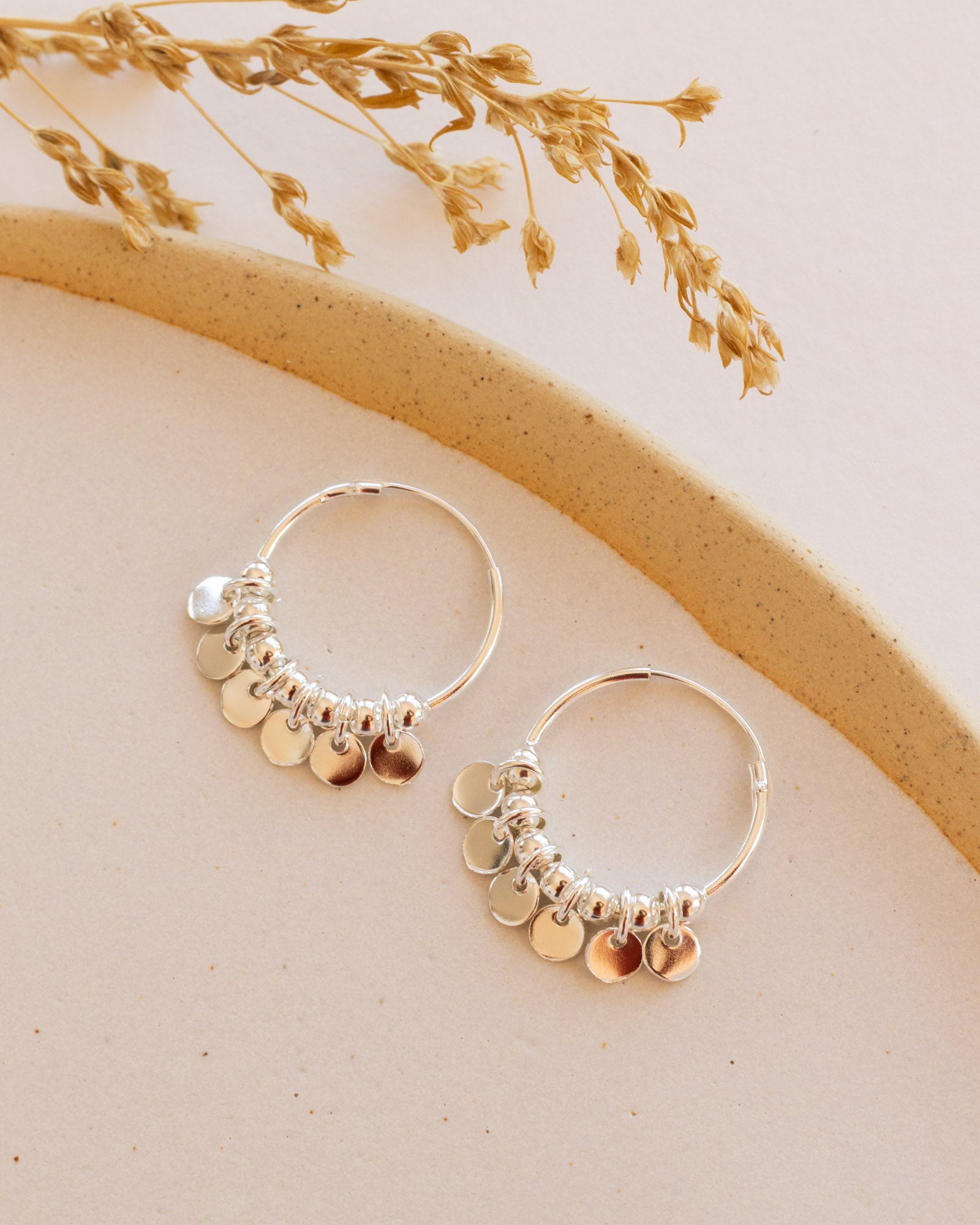 Pendientes Juno 18mm