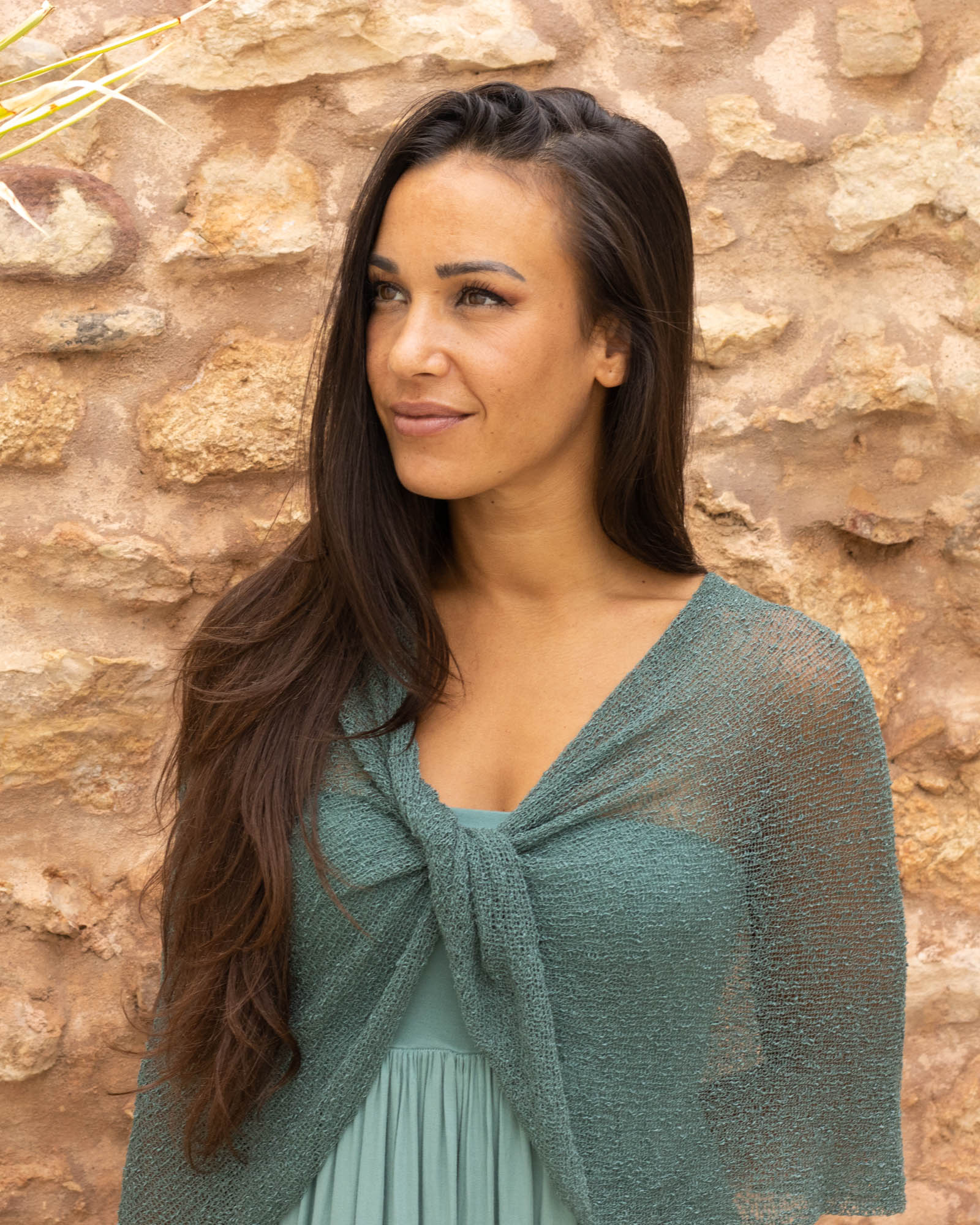 Ponchito versátil jade