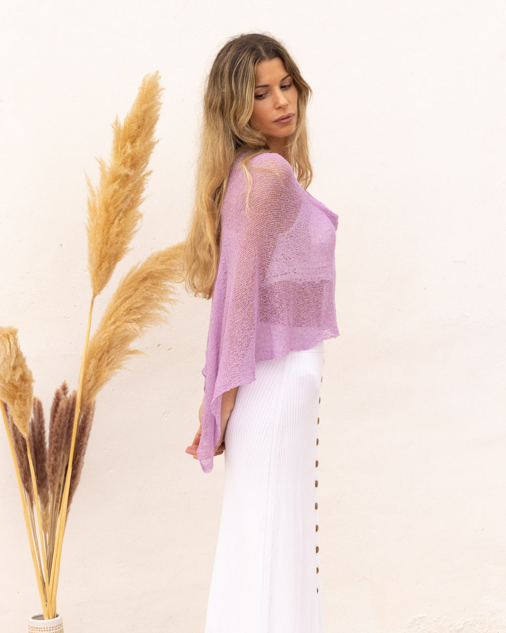 Ponchito versátil lila