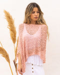 Poncho bohemio rosita